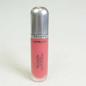 中古コスメ★REVLON レブロン ウルトラ HD マット リップカラー 018 KISSES