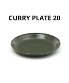 プラットチャンプ　PC011 THE CURRY PLATE 20 マットカーキ