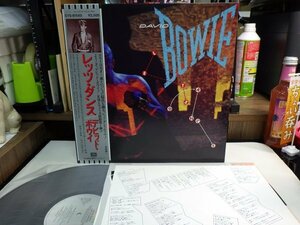 mY8｜新品同様！【LP / EMI JP orig MAT: 1S / 1S2 / w/OBI】David Bowie / デヴィッド・ボウイ「レッツダンス」