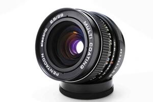 【整備品/テスト画像有】PENTACON AUTO MC electric 29mm f2.8 / M42マウント レンズ ドイツ製 ペンタコン