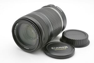 訳あり CANON キャノン EF-S 55-250mm F4-5.6 IS ズームレンズ (m0171)