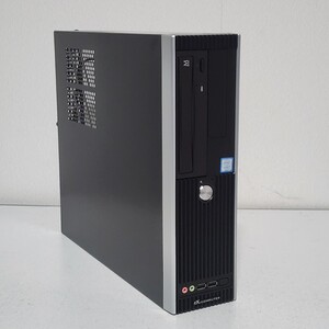 【送料無料】TSUKUMO eX.computer エアロスリム スリムタワー型PCケース(MicroATX) 300W TFX電源ユニット DVDドライブ搭載