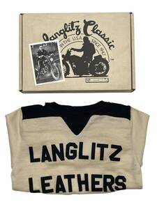 未使用品 デッドストック 150着限定 Langlitz Leathers × Dehen ラングリッツレザー ディーエン ウール シャツ セーター USA製