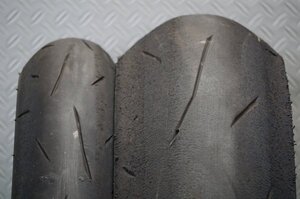 DUNLOP　ダンロップ　SPORTMAX α-14　スポーツマックス　120/70ZR17　190/50ZR17　21年製　前後セット　26