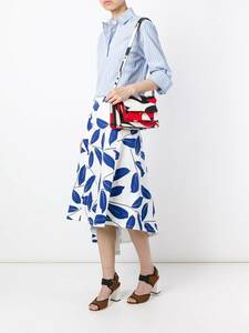 MARNI★マル二★スカート★アシンメトリー★ロング★ブルー★ホワイト