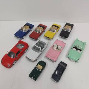 513 ミニカー 大 10台セット DIAPET CEDRIC 他 中国製 Ferrari・Chevrolet・Benz・Ford等 スポーツカー アンティークカー 旧車 まとめ売り