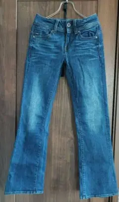 ジースター・ロゥ MIDGE SADDLE SKINNY BOOTCUT W26