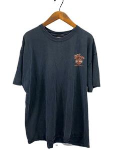 HARLEY DAVIDSON◆ハーレーダヴィッドソン/Tシャツ/XXL/コットン/ブラック