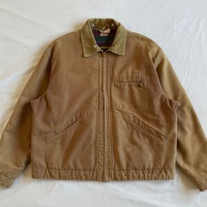 Special! 50s Carhartt ハートタグ デトロイトジャケット 46 ビンテージ USA製 裏付き ライナー ダック カーハート カバーオール 40s 60s