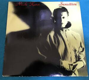 7”●Mick Karn / Sensitive UKオリジナル盤 VS508