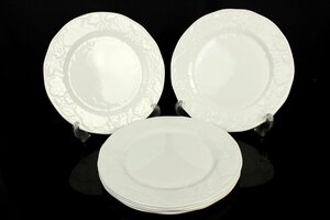 1円～ WEDGWOOD ウェッジウッド ストロベリー＆ヴァイン ディナープレート 28.5㎝ お皿 6枚