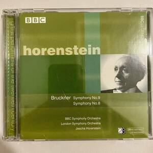 ホーレンシュタイン＆ロンドン響ほか／ブルックナー交響曲８番、９番　ＢＢＣレジェンド　（２枚組）