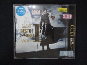 1320∴レンタル版CD BEST OF THE BEST vol.1 ―WILD―/GACKT 42992