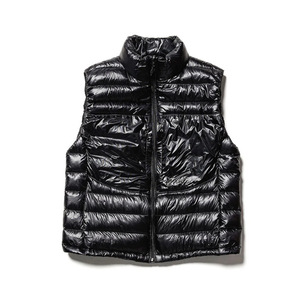 ナンガ エアリアルダウンベストパッカブル(ユニセックス) L ブラック #N1ADBKG4-BLK AERIAL DOWN VEST PACKABLE NANGA 新品 未使用