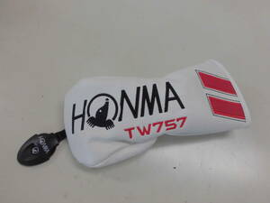 ホンマ(HONMA)・TOUR WORLD TW757’22・ユーティリティ用カバー・新古・送料無E