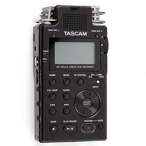 【中古】TASCAM リニアPCM/ICレコーダー DR-100MK2 本体のみ 本体いたみ [管理:1150029907]