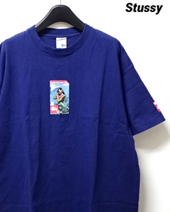 XL【Stussy 00s初期 Hawaii Edition Series 001/Tee Navy ハワイチャプト限定 ステューシー Tシャツ ネイビー オールド】