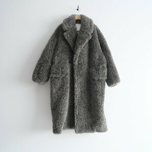 2023 / HYKE ハイク / FAUX SHEARLING DOUBLE BREASTED COAT コート 2 / 17404 / 2310-0215