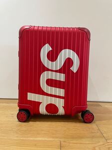 Supreme × rimowa 赤 キャリーケース 45L スーツケース RIMOWA リモワ