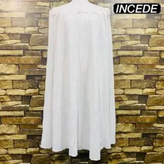 b0346 INCEDE(2XL) 新品タグ付 台形スカート