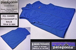 パタゴニア ★ patagonia ★ ナノエアライトハイブリッドベスト ★ NANO-AIR LIGHT HYBRID VEST ★ S ★ ブルー系 BALB ★ 中古品 ★