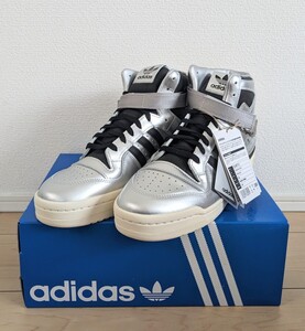 28 新品 adidas ORIGINALS FORUM 84 HIGH ATMOSアディダス オリジナルス フォーラム 84 ハイ アトモス GV6713 シルバー ブラック