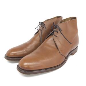 良好◆G.F.Cleverley ジーエフクレバリー ブーツ 6 1/2◆ ブラウン レザー メンズ 靴 シューズ boots ワークブーツ