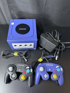 Nintendo　GAME CUBE　ゲームキューブ　本体　DOL-001　バイオレット