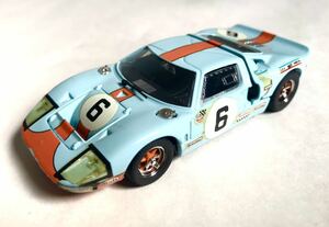 1/43 ガルフ　フォード　GT40 LM ウイナー　#6