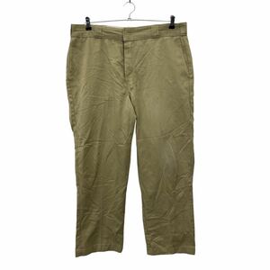 Dickies ワーク・ペインターパンツ W37位 ディッキーズ カーキ 古着卸 アメリカ仕入 2305-1882