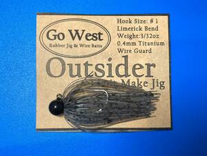 GoWest 【Outsider】スモラバ (3/32oz ・0.4mm チタンガード) Color:Smoke-13