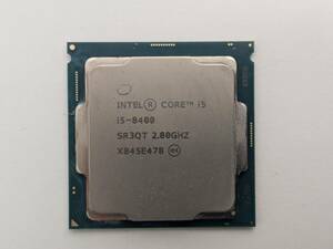 簡易チェック済み Intel Core i5-8400 2.8GHz LGA1151