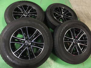 人気のブラ/ポリ!!BE LIMITED★6J+33 PCD139.7-6穴★NANKAN スタッドレス 195/80R15 107/105LT★200系ハイエース!!