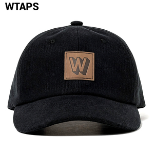 新品【WTAPS 241HCDT-HT03 T-6M 02 / CAP / COTTON. SAILCLOTH. PLATOON BLACK ダブルタップス キャップ】