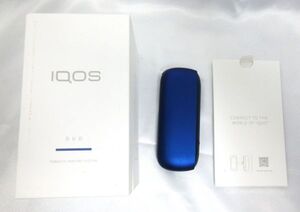 ★電子タバコ★アイコス３ DUO IQOS 青 動作未確認 保管品