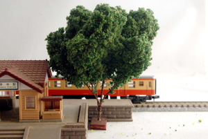 鉄道、建築模型　ジオラマ　樹木　廉価版（大）