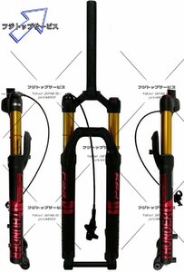 サイクリングサスペンションフォーク、27.5 / 29インチマウンテンバイクフォーク、トラベル160mm 1-1 / 8ダウンヒルサスペンションフォーク