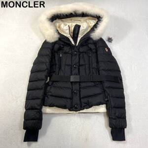 MONCLER 最高峰ダウン！　☆美品☆ MONCLER BEVERLEY フォックスファー付　ダウンジャケット　定価30万円