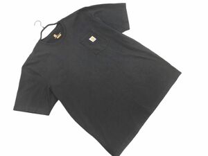 Carhartt カーハート ORIGINAL FIT ポケット 半袖 Tシャツ sizeL/黒 ■◆ ☆ eea8 メンズ