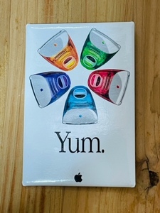 Apple純正 アップル Yumバッジ　i mac 希少　レアー　コレクション　コレクター