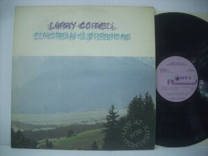 ■ LP 　LARRY CORYELL / EUROPEAN IMPRESSIONS ラリー・コリエル ヨーロッパの印象 1978年 ◇r40825