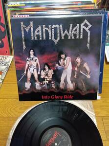 MANOWAR マノウォー LP国内盤 盤美 地獄の復讐／into glory ride まとめ買いがお得に