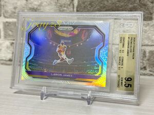 ★状態完璧！GEM MINT9.5★Tribute to Kobe Bryant★ LeBron James ★ 2020-21 Panini Prizm Prizms Silver #1【 レブロン・ジェームス 】