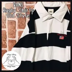 【VANS】バンズ ラガーシャツ ボーダー ビックシルエット