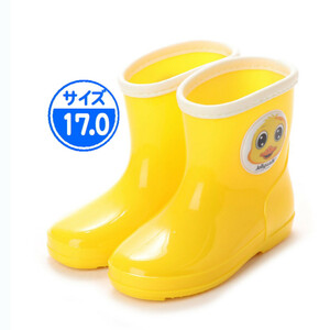 【B品】JWQ01 キッズ 長靴 イエロー 17.0cm 子供用 黄色