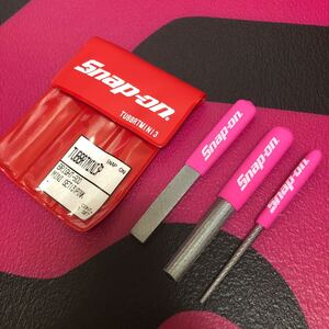 スナップオン　限定　ミニヤスリセット　ピンク　Snap-on 新品