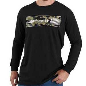 【XL】CARHARTT カーハート/長袖Tシャツ/ボックスロゴプリント