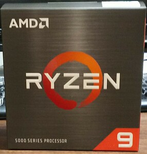 新品・未開封　AMD ryzen9 5900X ＢＯＸ（国内正規代理店品）