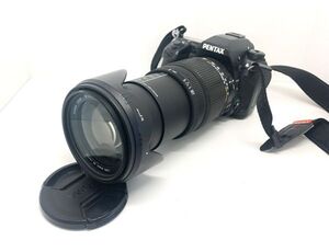 通電品【ペンタックス・PENTAX】K-5ボディ　望遠レンズ（SIGMA18-250mm）1：3.5-6.3　デジタルカメラ　本体のみ