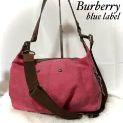 Burberry バーバリーブルーレーベル デニム ショルダー 2way aa1